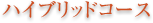 ハイブリッドコース