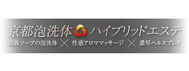 京都泡洗体ハイブリッドエステ